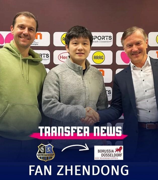 开云官网-赛季结束后离队！樊振东确认将转会，下赛季携手邱党继续征战德甲